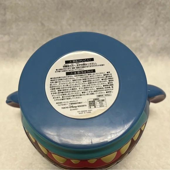 Lilo & STITCH Christmas MOCHI Cup Holder Tokyo Disneyland TDR Blue Santa - Picture 5 of 7